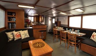 Interior of vessel