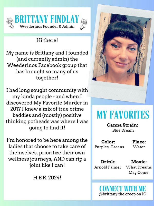 A poster on Brittany Findlay weederinos founder and admin