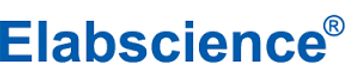 Logo of Elabscience company in blue text.