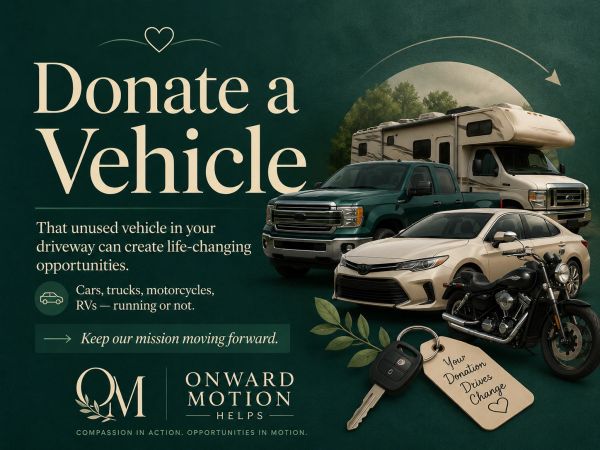 Donate your unused vehicle to create life-changing opportunities.