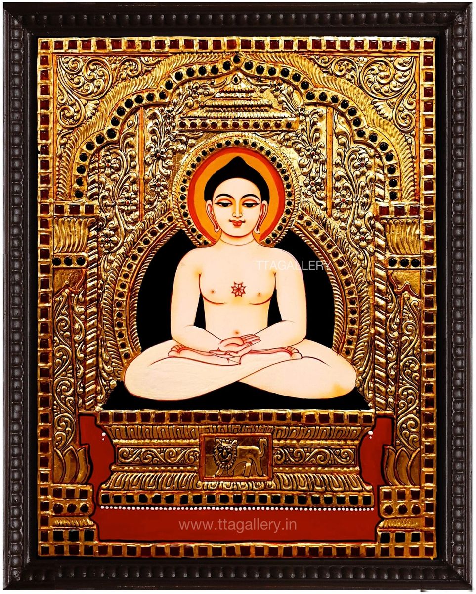 Gautama Buddha Tanjore Painting