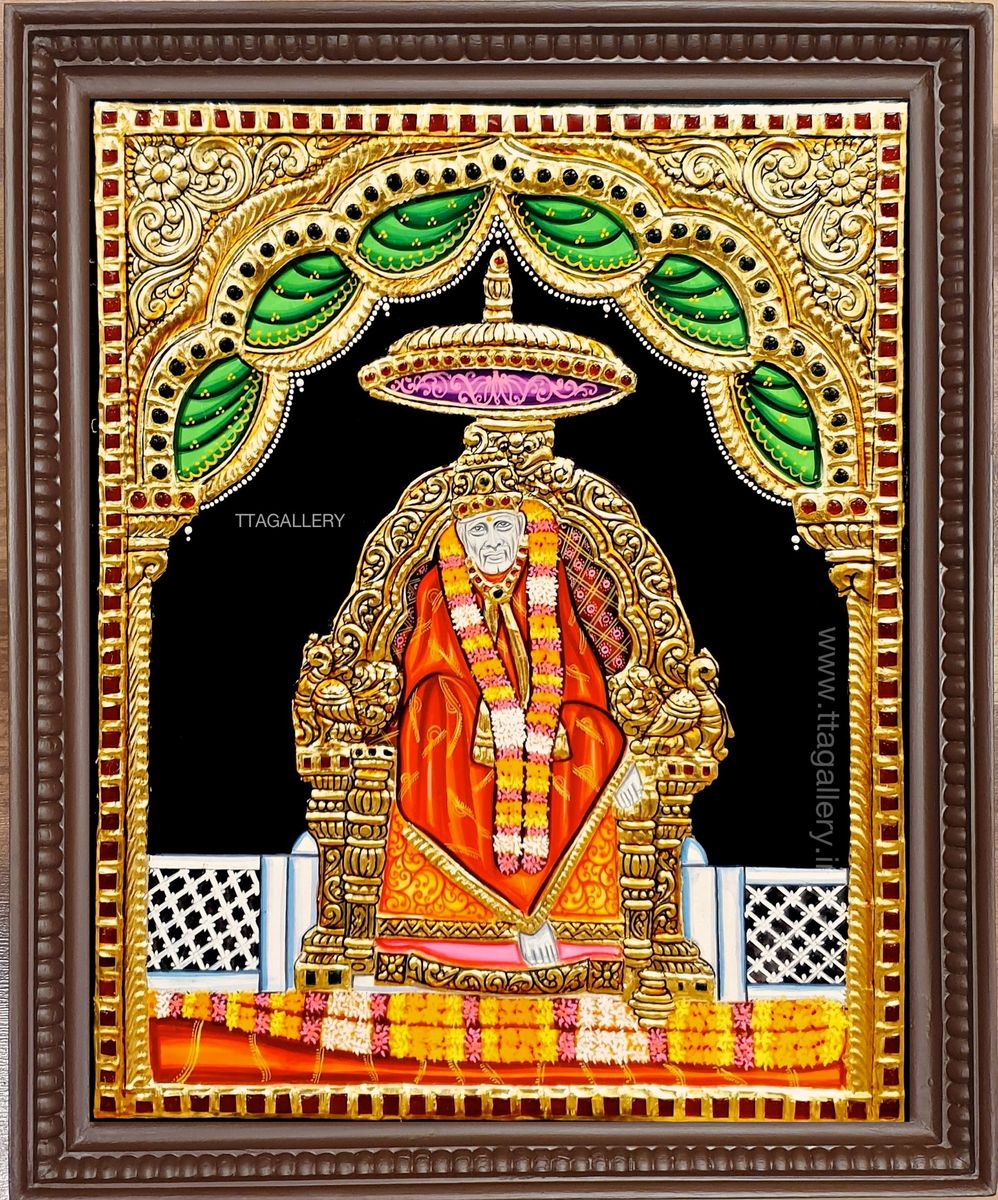 Sai Baba Tanjore Painting