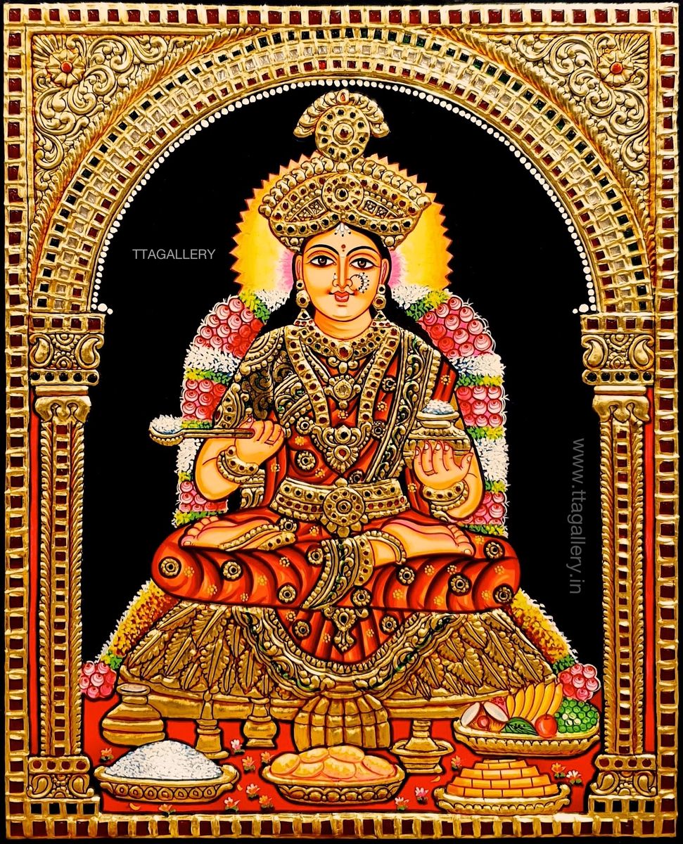 Annapoorani Tanjore Painting