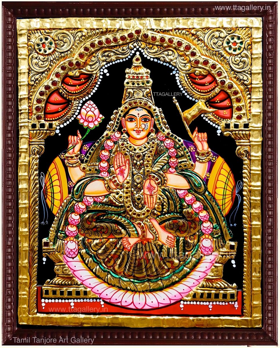 Ashta Lakshmi Set 8 Tanjore Painting
