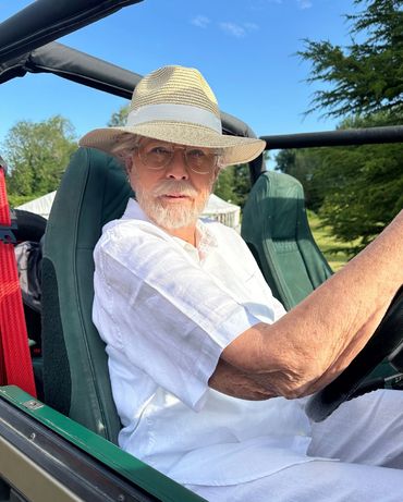 Bake Off presenter Prue Leith dressed as Jurassic Park’s John Hammond