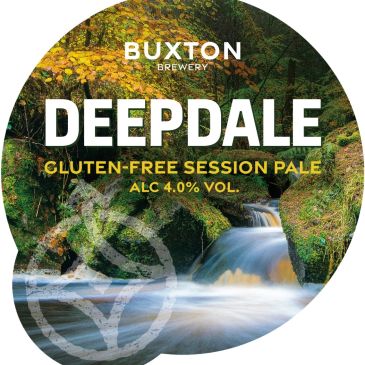 Label for Buxton Brewery's gluten-free session pale ale.