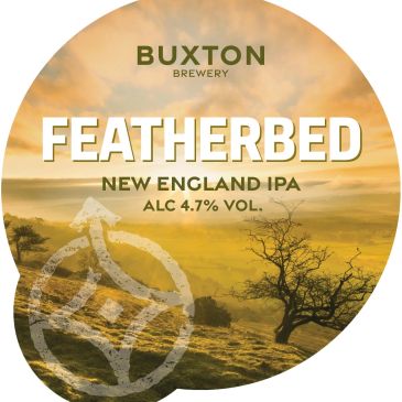 Featherbed New England IPA by Buxton Brewery.