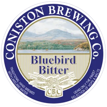Logo of Coniston Brewing Co Bluebird Bitter.