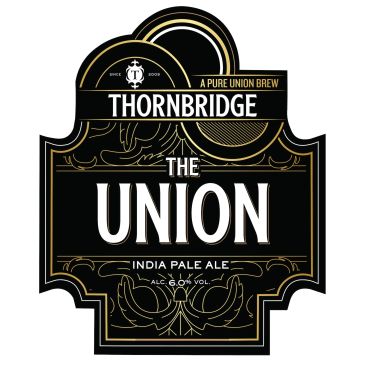 Label for Thornbridge The Union India Pale Ale.