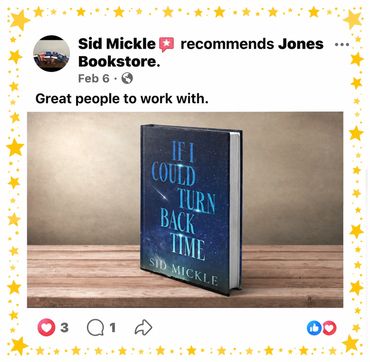 A book recommendation with the book cover 'If I Could Turn Back Time'.