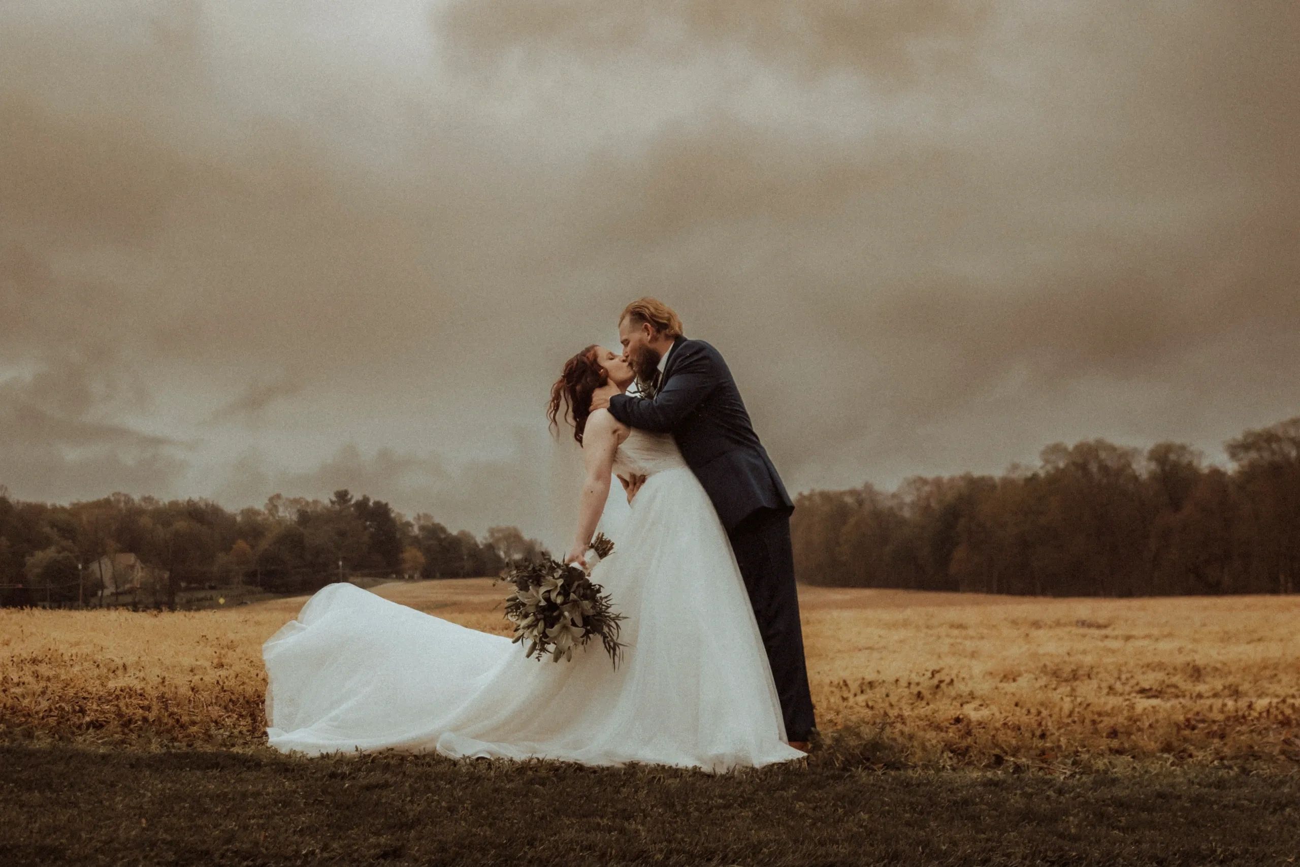 timeless portrait captured before the rainstorm