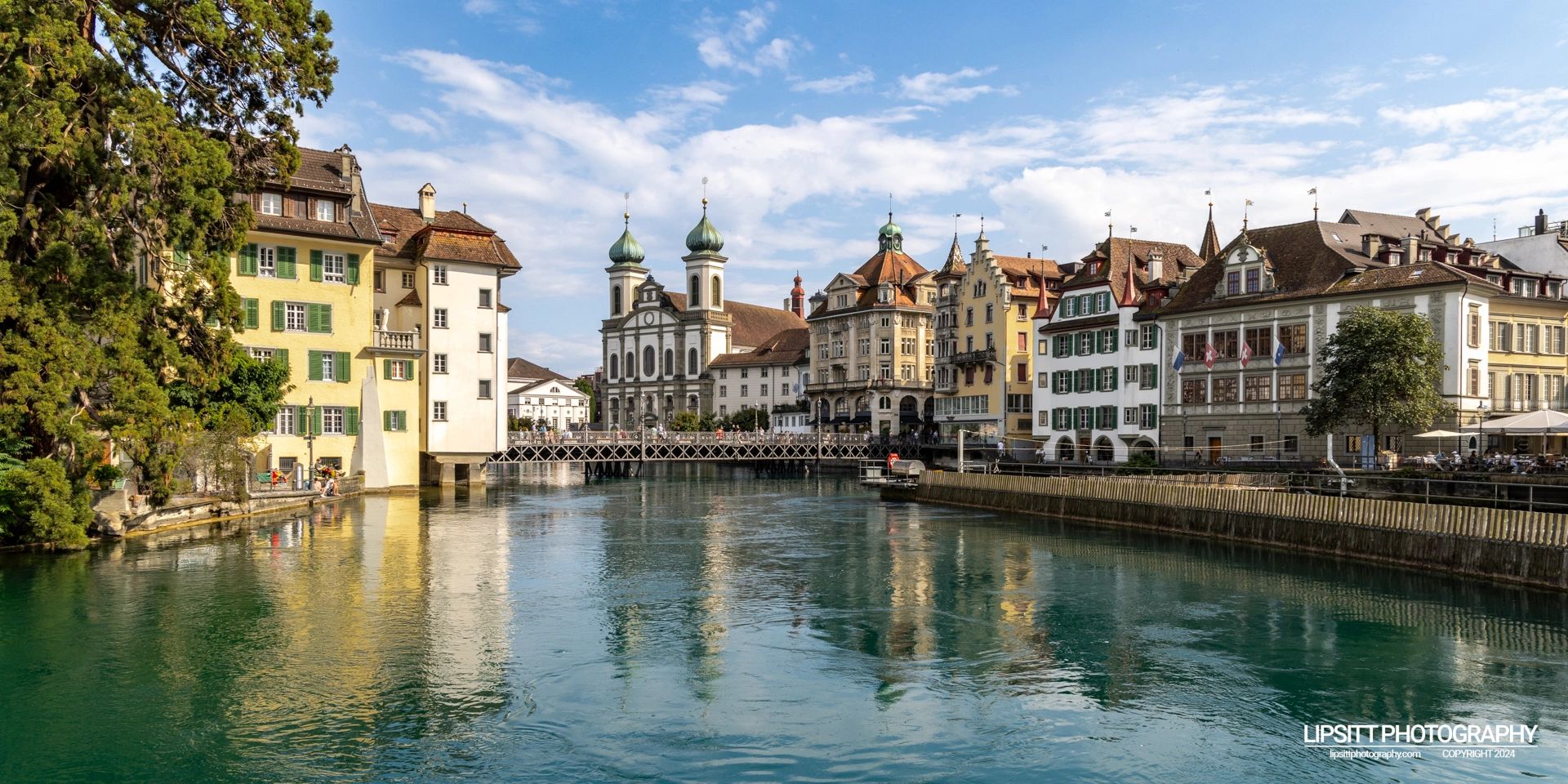 Reuss River View - Lucerne, Switzerland