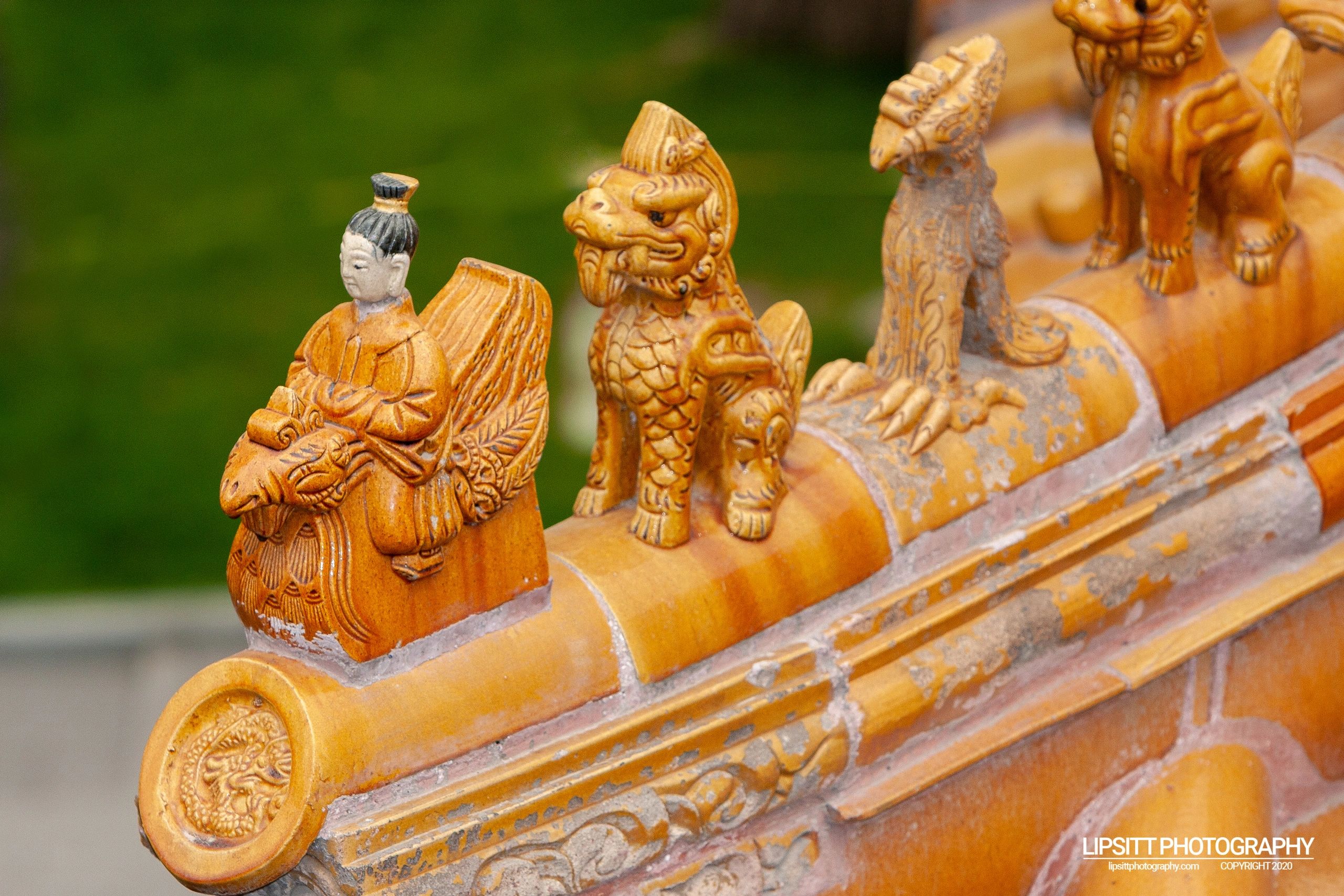 Imperial Roof Decoration – Forbidden City, Beijing, China