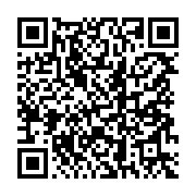 A QR code with black and white patterns.