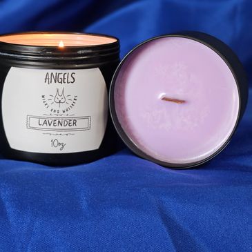 Bigger 10 oz slow burning and highly fragranced candles.