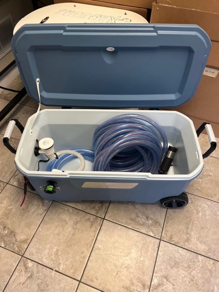 Water Pull Rental Portable 12v Deep Water Pull
