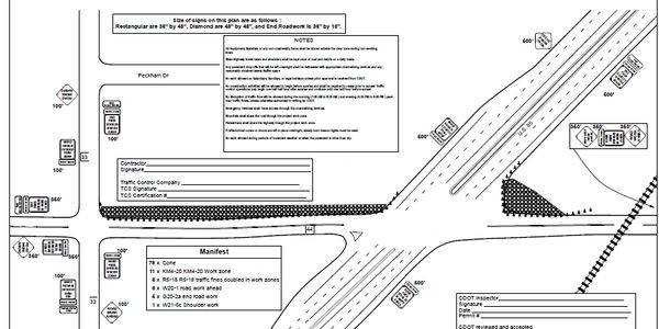 CDOT Traffic Plan MHT