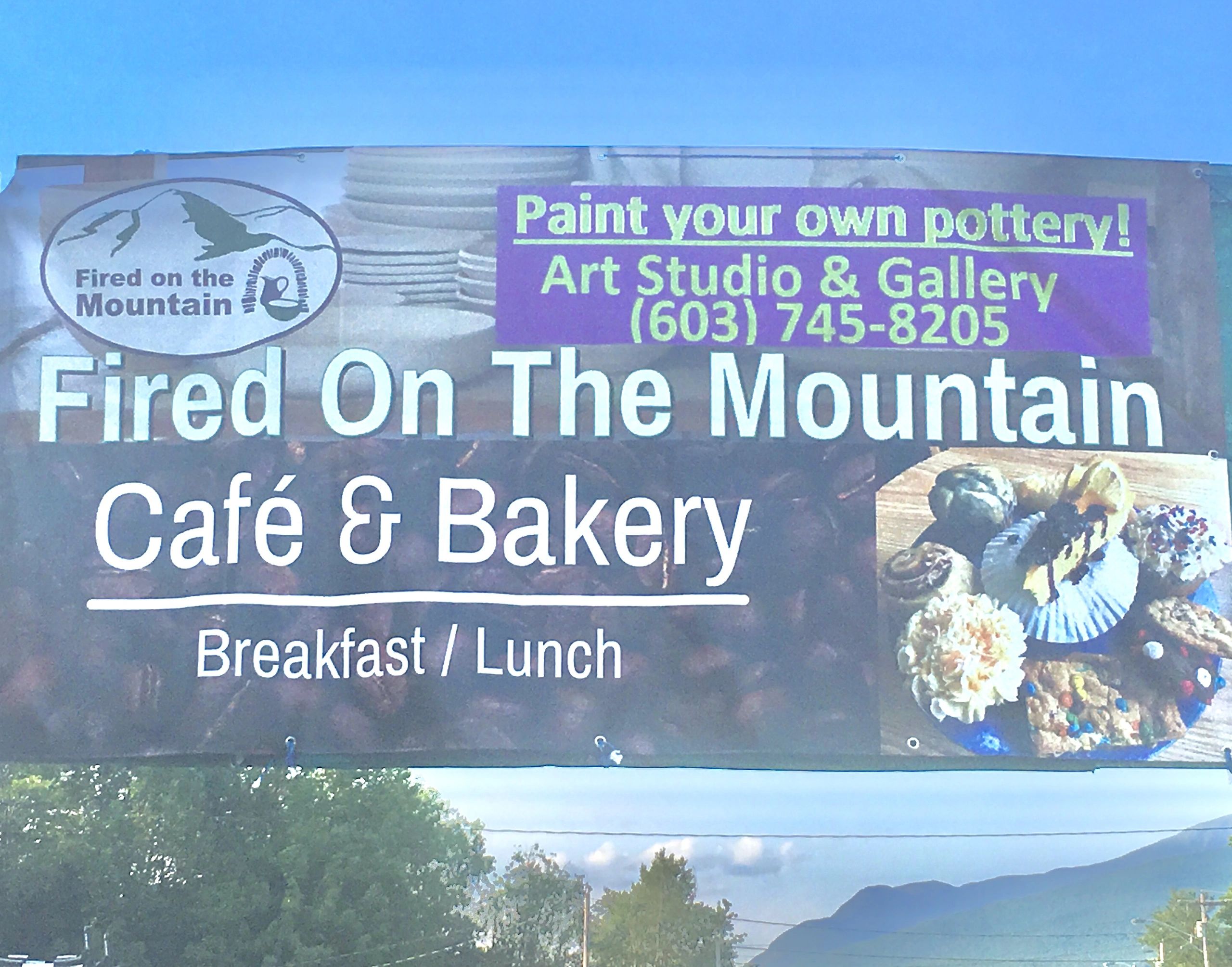 Fired on the Mountain Cafe and bakery