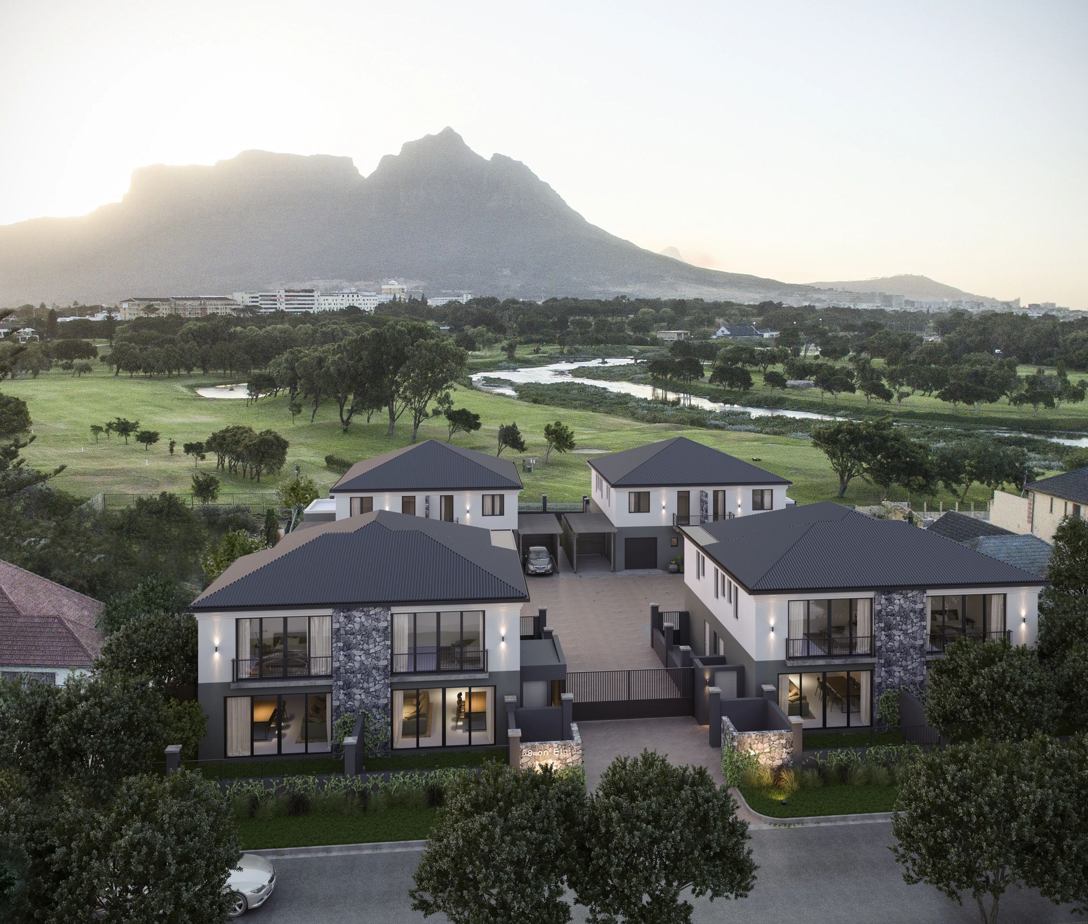 Elgin Greens Estate elevated view