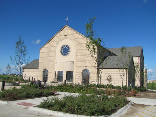 Phase I with landscaping.