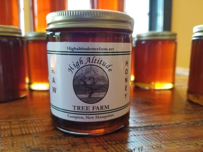 Pure, raw honey, local NH