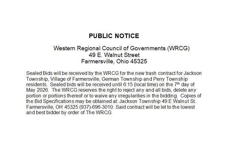 Public Notice