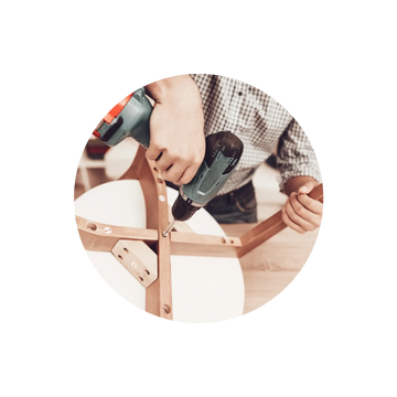 Assembling Furniture table and chairs, book shelf assembly, table assembly, bed assembly, 