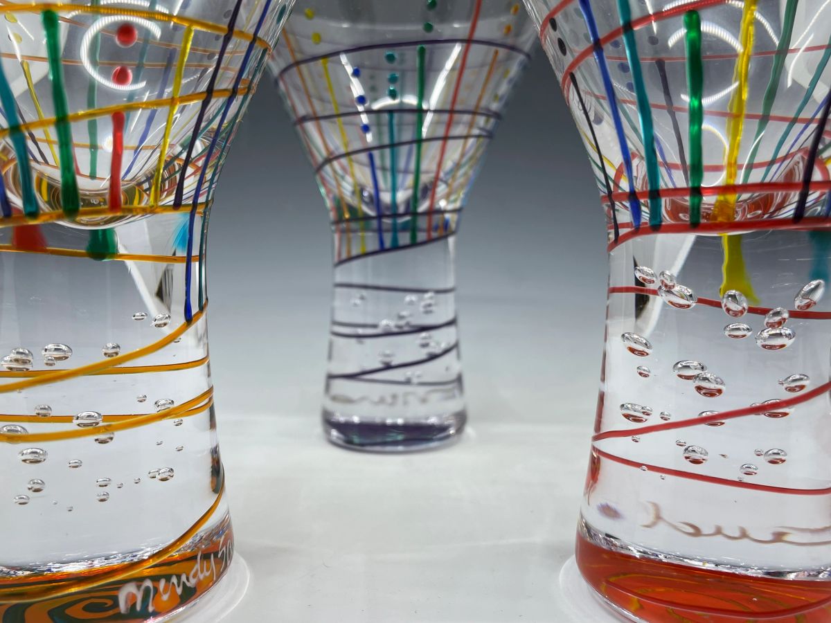 Bubble Martini Glass
