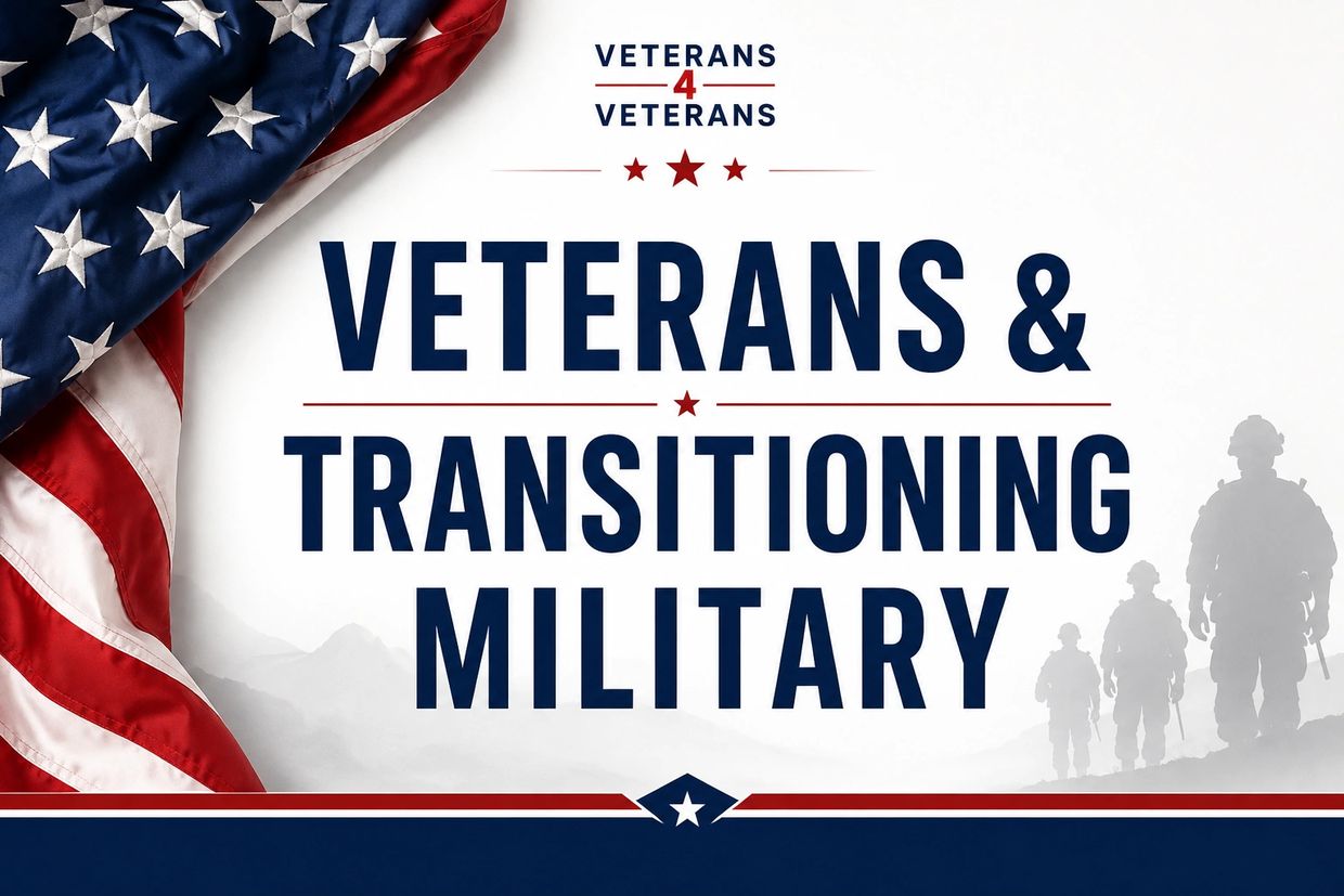 Veterans and Transitioning Military are a group of our Heroes eligible for the Tuition  scholarship.