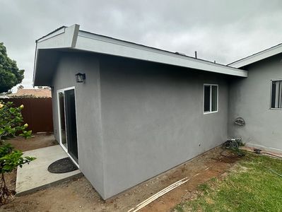 Clairemont attached accessory dwelling unit ADU in San Diego, 1 bedrooms, 1 bathroom, common living