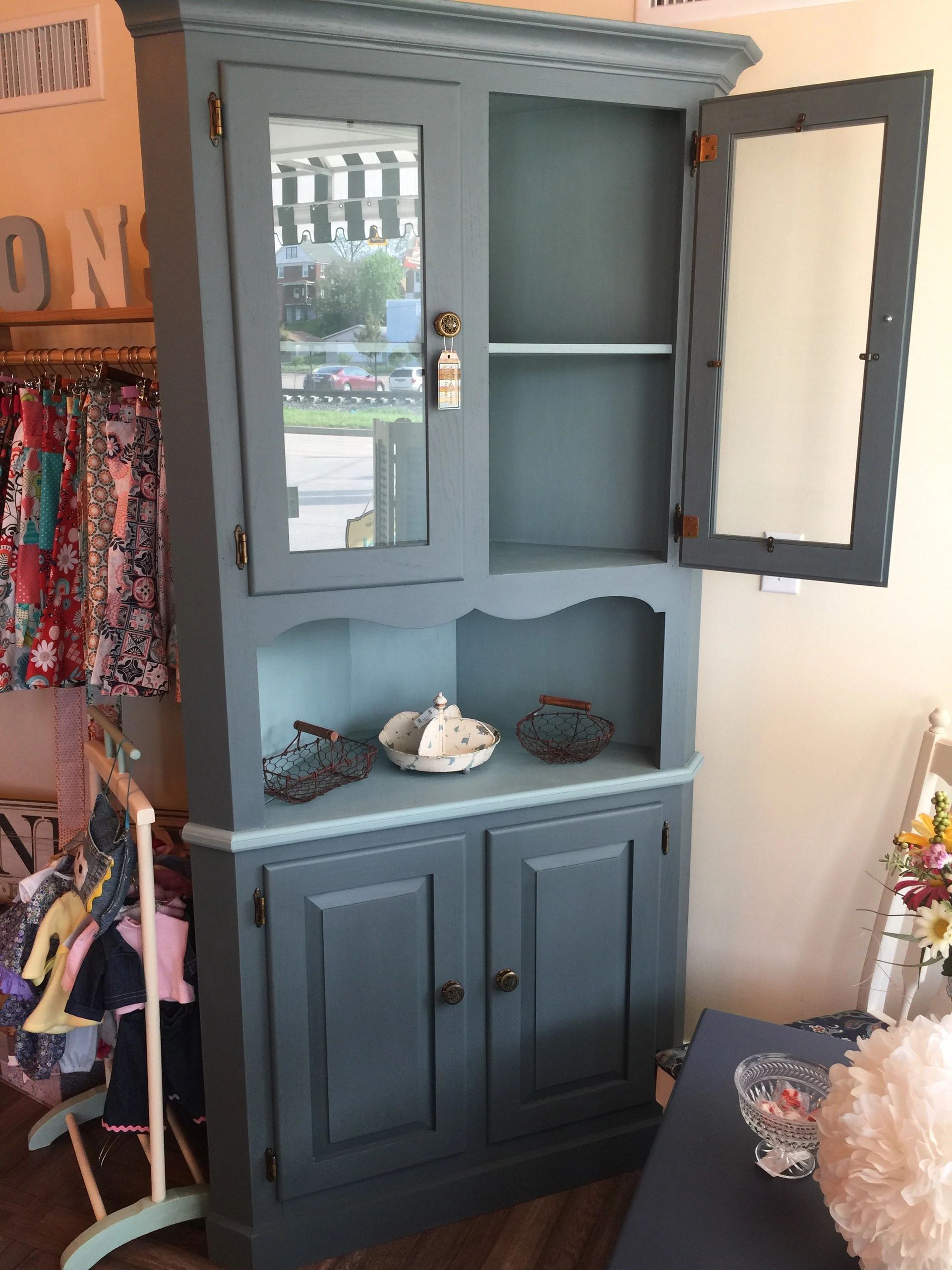 Country Corner Cupboard