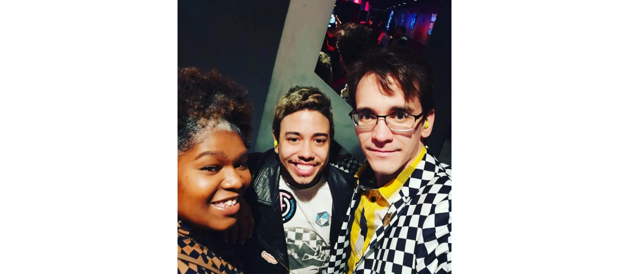 Left to Right: Margaret Hampton (Vocals), Jaime Rails (Vocals/Guitar), Alan-Arthur Aurelia (Bass).  