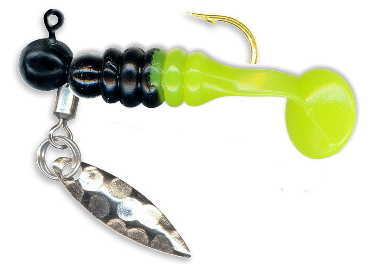 Charlie Bee Black/Chartreuse Tail CBPF5-16