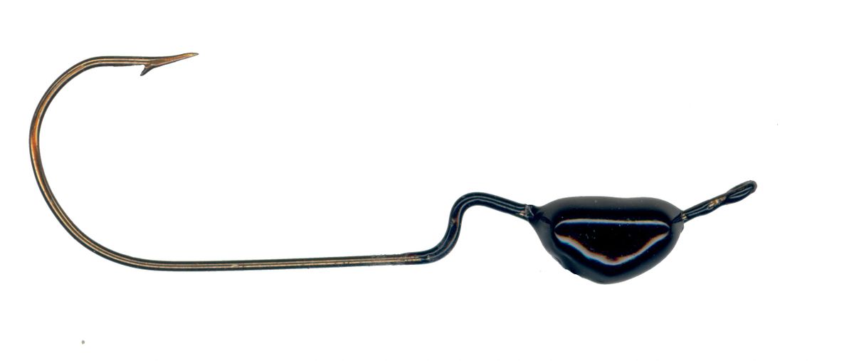 CDL Series- Weedless Crappie Slider Head, Double-Lite Wire Hook