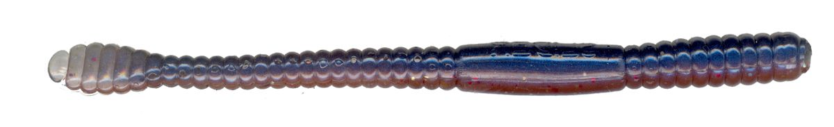 4" Slider Worm Natural Pro Blue SLW222