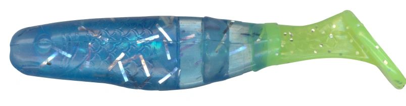 2 1/8" Slider Minnow Blue Ice/Chartreuse Tail SMF6