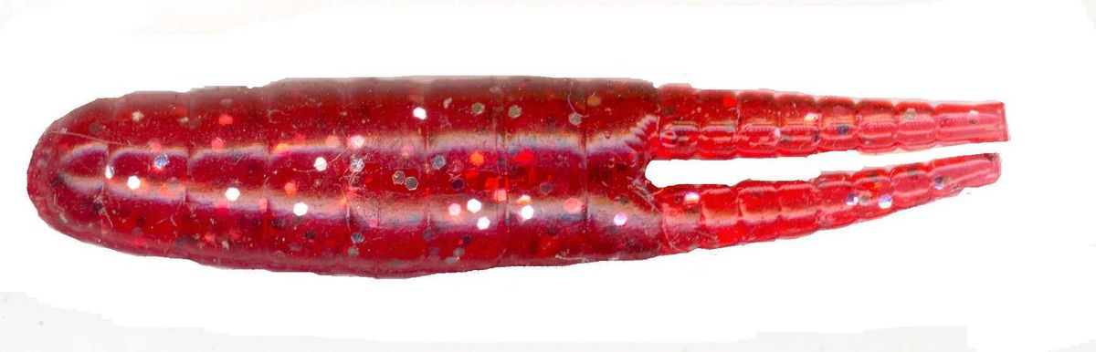 Whirly Bee Grub Strawberry Glitter WBG9