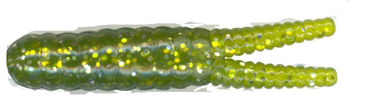 Whirly Bee Grub Watermelon / Gold Glitter WBGG1088