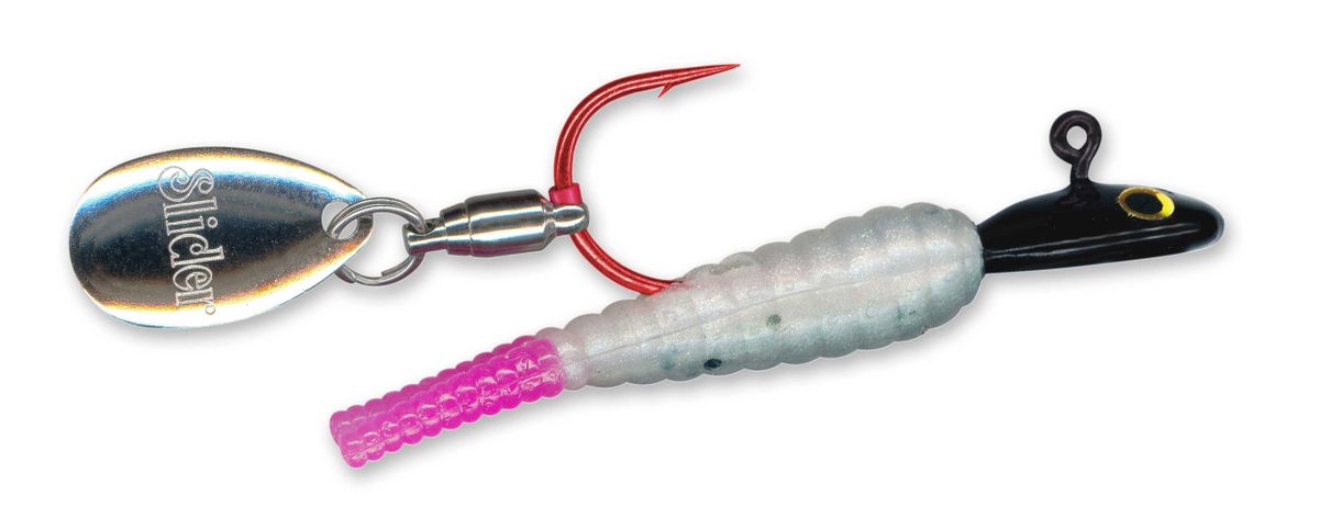 Pro Whirly Bee RAINBOW TROUT PINK TAIL WBGF38-PRS