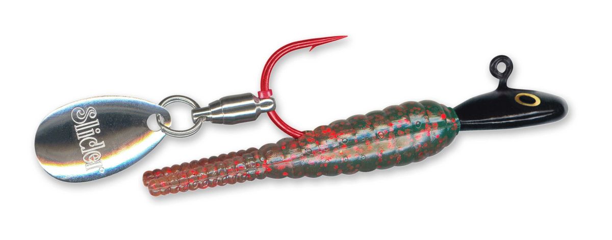 Pro Whirly Bee MOTOR OIL RED GLITTER WBGG13-PRS