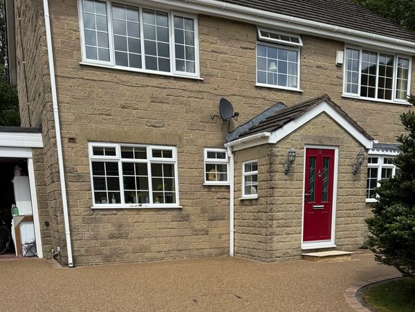 Resin driveway