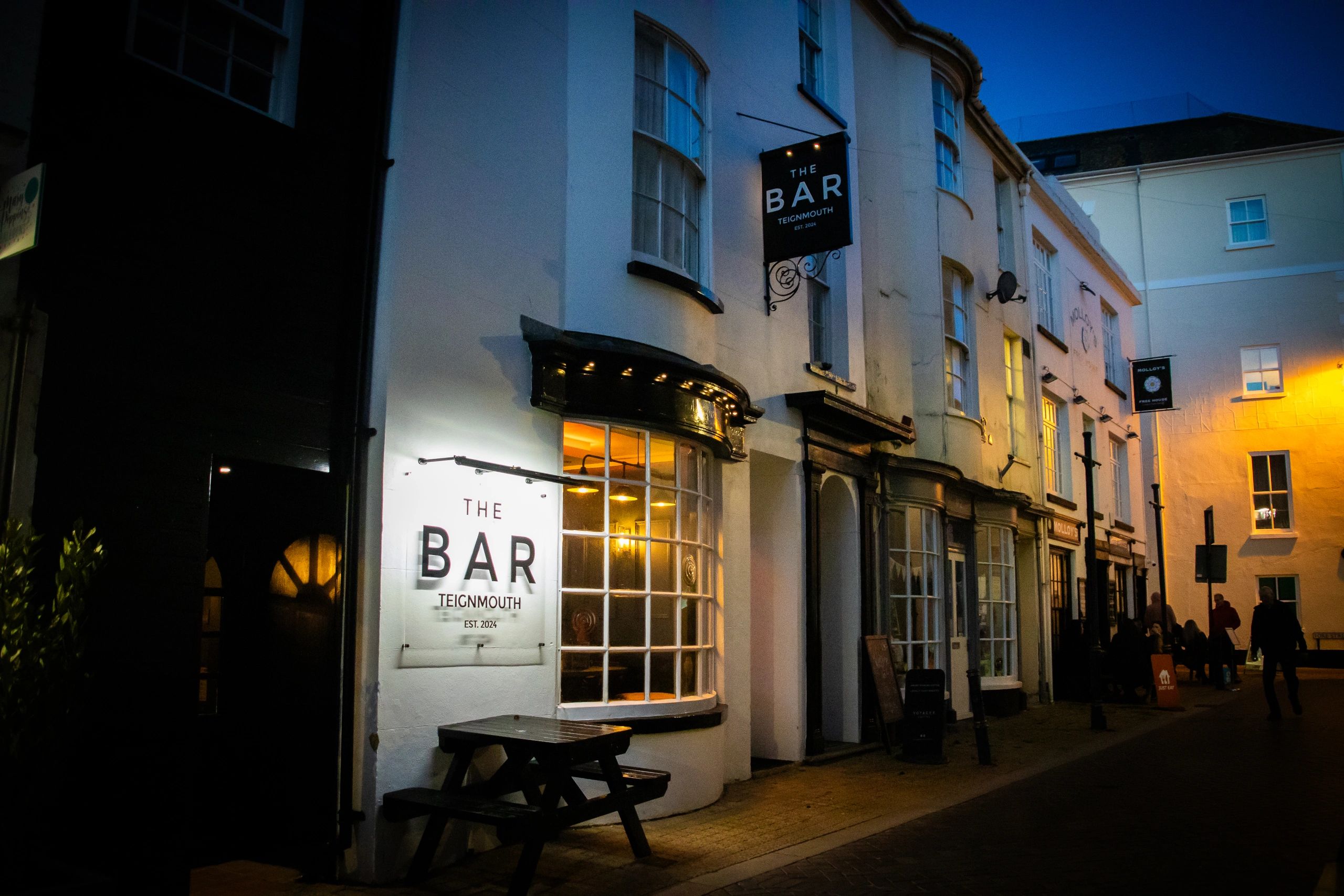 The Bar in Teignmouth
