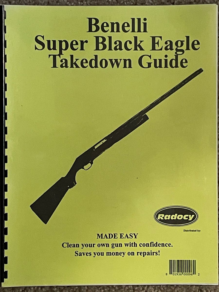 Benelli Super Black Eagle Takedown Guide