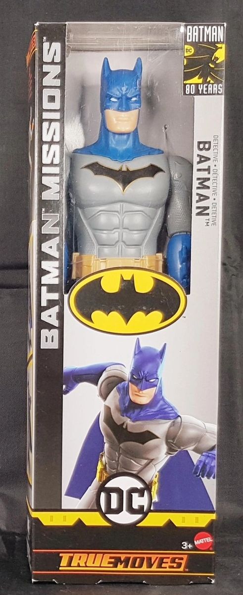12 Inch Action Figure DC BATMAN MISSIONS Detective Batman (New)