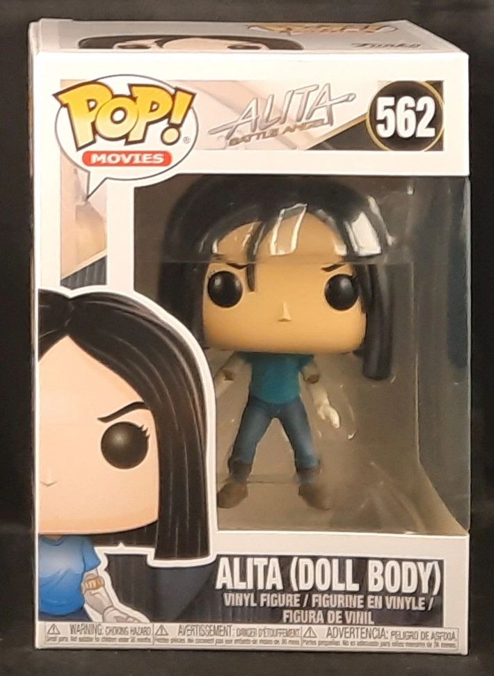 FUNKO POP MOVIES ALITA BATTLE ANGEL Alita (Doll Body) #562 (New)