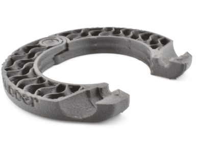 Carbon Fiber Nylon clamp, additive manufactured, strong, made in the PNW. Oar Snubber. Oar holder