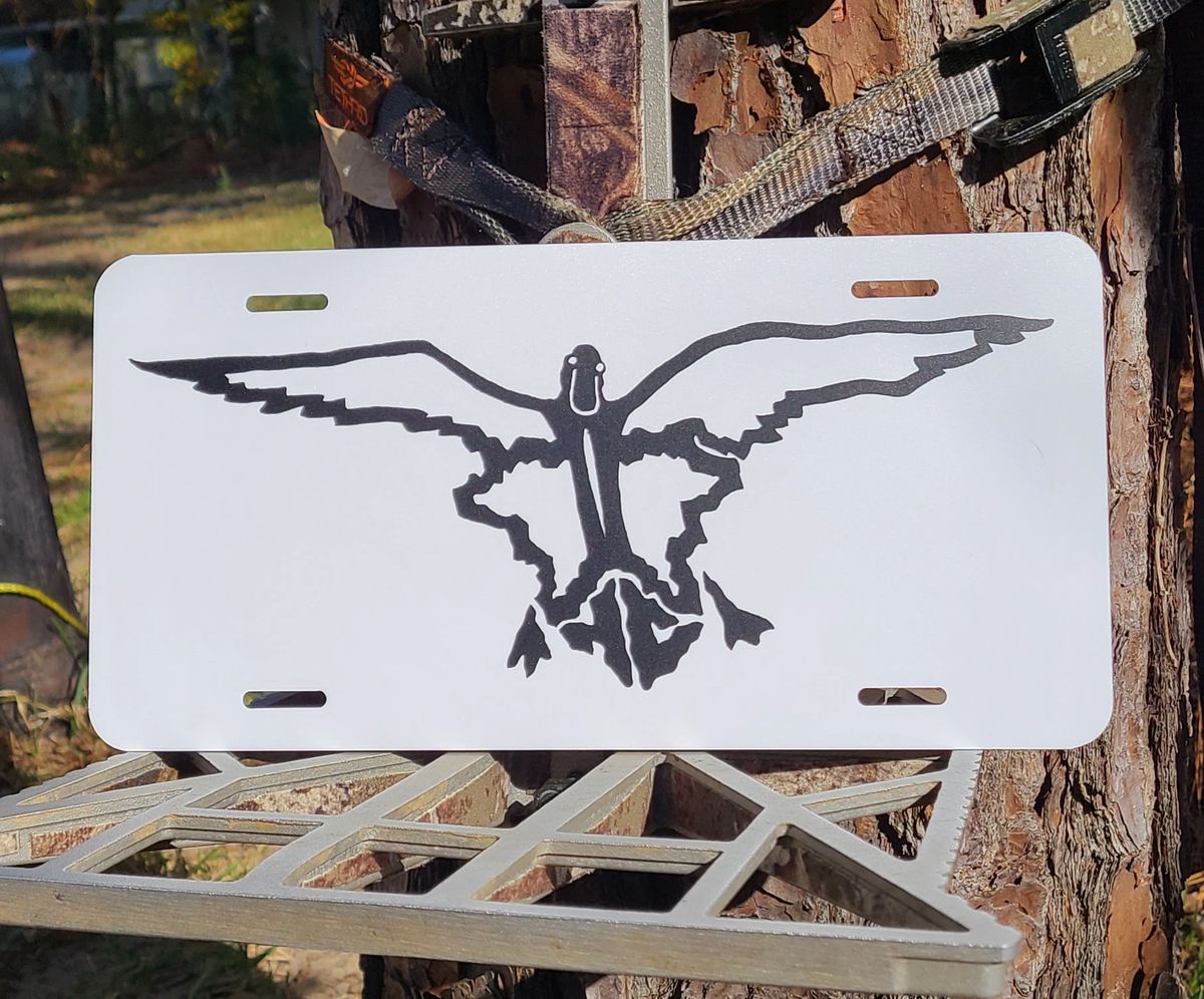 Carolina Waterfowl Logo License plate
