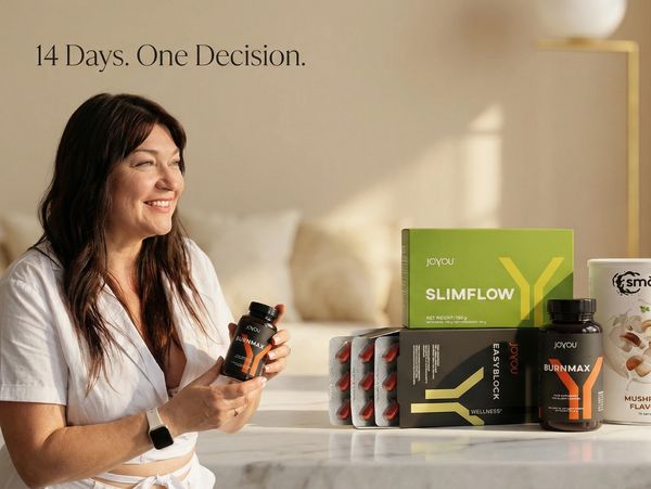 JOYOU TurboSlim 14-Day Reset – BurnMax, SlimFlow, EasyBlock & SmartGo weight balance system