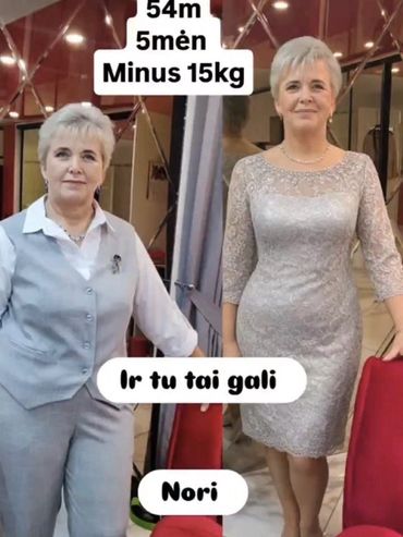 Visible body transformation and 15 kg weight loss result. Real participant success story showing imp