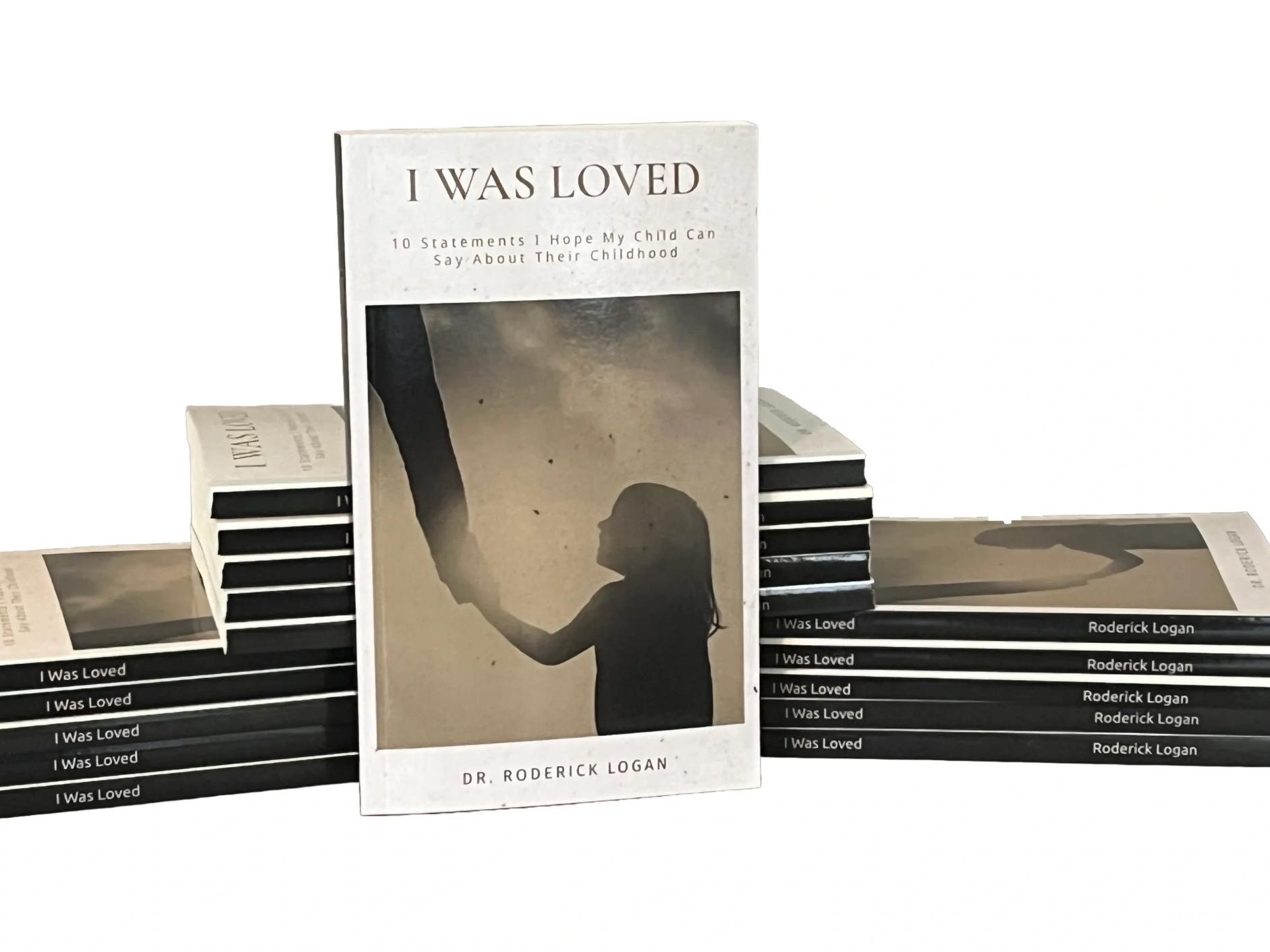 Picture of "I Was Loved" books stacked